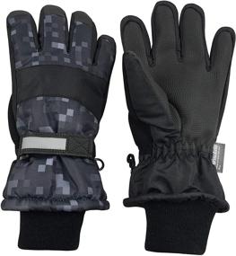 img 4 attached to 🧤 Stay Warm and Dry with NIce Caps Weather Waterproof Thinsulate Boys' Accessories for Cold Weather