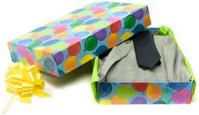 img 3 attached to 🎁 Устойчивый набор подарочной коробки с заранее упакованной одеждой - Легкое сборка для дней рождения, свадеб, Дня Отца и других праздников!
