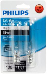 img 2 attached to 💡 Efficient Lighting Choice: Philips 416107 15 Watt Candelabra 2 Pack for Bright Solutions