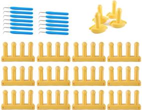 img 1 attached to 🧶 13 Piece Bulk Pack of Authentic Knitting Board KB6012 Zippy Looms