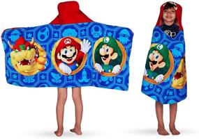 img 4 attached to 🏖️ Kids' Home Store: Franco Beach Cotton Terry Hooded Towel