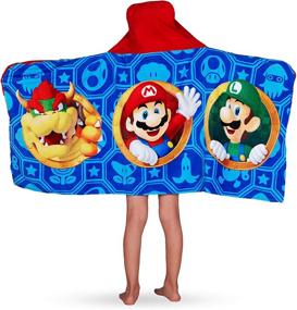 img 2 attached to 🏖️ Kids' Home Store: Franco Beach Cotton Terry Hooded Towel