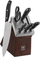 🔪 henckels definition self-sharpening block set: revitalize your kitchen with 7 essential blades logo