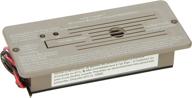 enhance safety with safe-t-alert 35-742-br dual lp/co alarm - flush mount, brown logo