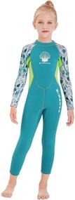 img 3 attached to JELEUON Neoprene Thermal Swimsuit for Boys' Swimwear - Ultimate Protection and Comfort