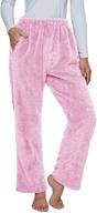 reachme womens pockets sleepwear bottoms logo