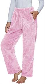 img 3 attached to ReachMe Womens Pockets Sleepwear Bottoms