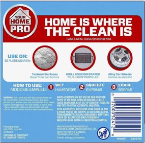 img 2 attached to Extra Durable Pro Version 10 Count Cleaning Pads with Durafoam for Shoe, Bathroom, and Shower - Mr. Clean Magic Eraser