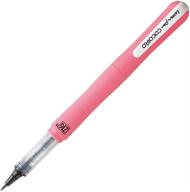 🖋️ kuretake zig letter pen cocoiro body koizakura pink with extra fine refill black ink - customizable and refillable cartridge, odorless, xylene free, ap-certified - made in japan logo