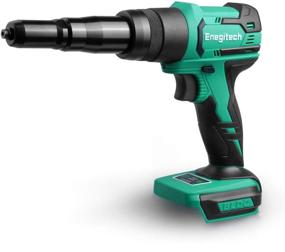 img 4 attached to 🔧 Enegitech Cordless Rivet Gun: Powerful Electric Riveter for Efficient 18V Lithium-ion Blind Riveting (TOOL ONLY)