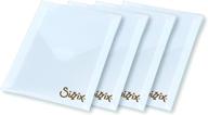 📦 sizzix plastic storage envelopes – 4 pack, multi color, one size, 3x4 inches logo