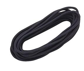 img 2 attached to REVLON Extra Long Black Hair Elastics 💇 - Pack of 16 for Secure & Stylish Hairdos