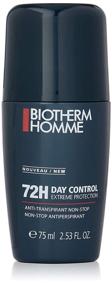 img 2 attached to Biotherm Homme Day Control Deodorant Roll-on for Men - 2.53 oz, 72-Hour Extreme Performance