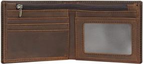 img 4 attached to Polare Blocking Leather Bifold Wallet - Men's Accessories for Wallets, Card Cases & Money Organizers