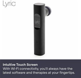 img 2 attached to 🔸 Lyric Therapeutic Massager with Rhythm Therapy™ – Muscle Pain Relief & Relaxation, Compact & Lightweight, Wi-Fi Connectivity, Android/iOS Smartphone Compatibility, Granite
