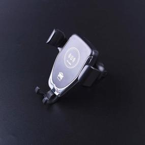 img 1 attached to Wireless Charger Automatic Clamping Compatible Car Electronics & Accessories