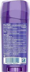 img 1 attached to 🚺 Pack of 6 Lady Speed Stick Invisible Dry Power Underarm Antiperspirant Deodorant for Women, Powder Fresh - 2.3 Ounce