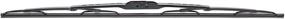 img 1 attached to 👍 ACDelco Silver 8-4428 Conventional Wiper Blade, 28 in: Top-rated single pack wiper blade for effective windshield cleaning