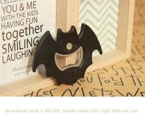 img 2 attached to Batman Fridge Magnet Bottle Opener - Rubber Coated, Stainless Steel - Ideal for Beer Bottle Openers