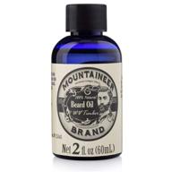 🌲 wv timber beard oil: cedarwood and fir needle scented conditioning oil by mountaineer brand, 2 oz bottle logo