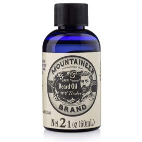img 4 attached to 🌲 WV Timber Beard Oil: Cedarwood and Fir Needle Scented Conditioning Oil by Mountaineer Brand, 2 oz Bottle