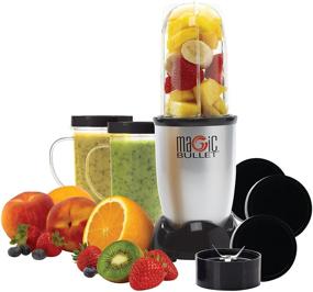 img 4 attached to 🔮 Renewed Magic Bullet RMBR-1101 (Silver) Blender/Mixer Set - 11-Piece, Top-notch Quality