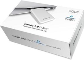 img 1 attached to Fast & Reliable Transcend 512GB Thunderbolt 💨 Solid State Drive StoreJet 500 for MAC (TS512GSJM500)