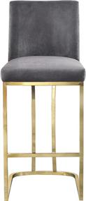 img 2 attached to Meridian Furniture Heidi Velvet Contemporary