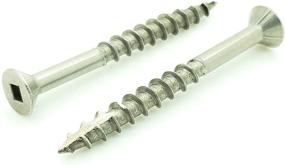 img 1 attached to SNUG Fasteners SNG215 Stainless Screws: Superior Fastening Solutions for Durability and Precision