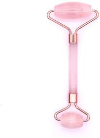 img 1 attached to ❤️ MUOBOFU Heart-Shape Guasha Beauty Tool with Rose Quartz, Natural Jade Scraping Massage Health Care for SPA Salon Therapy (Size A)