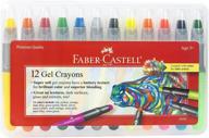 faber castell gel crayons vibrant logo