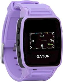 img 3 attached to Caref GPS Phone Watch: Stay Connected and Safe with the Stylish Purple Edition