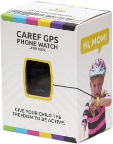 img 2 attached to Caref GPS Phone Watch: Stay Connected and Safe with the Stylish Purple Edition