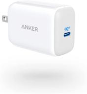 🔌 зарядное устройство anker usb c: 45w piq 3.0 зарядное устройство типа c для macbook pro, galaxy s20/s20+, iphone 11/pro/xr/xs/x и других логотип