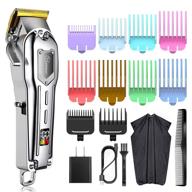 hatteker cordless men's hair clipper trimmer kit - professional barber haircut and cutting set logo