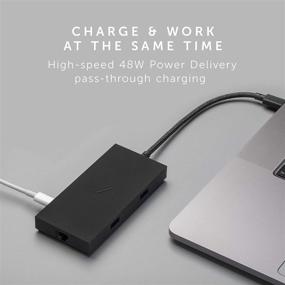 img 2 attached to Native Union Type-C Smart Hub: 7-in-1 Adapter with USB 3.0, USB-C Power Delivery, 4K HDMI - MacBook Pro, MacBook Air, Surface Compatible