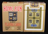 retro gaming delight: home run games 8-bit mini gold playing cards логотип