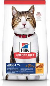 img 4 attached to Сухой корм Hill's Science Diet для стареющих кошек: Рецепт с курицей, взрослые от 7 лет и старше - важное питание для стареющих кошачих друзей.