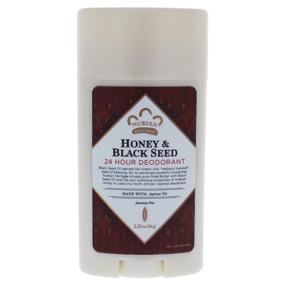 img 2 attached to 🍯 Nubian Heritage Honey and Black Seed Deodorant: Long-Lasting 24 Hour Protection, 2.25 OZ