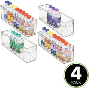 img 3 attached to 🌈 MDesign Kitchen Refrigerator Cabinet Organizer for Kids' Home Store