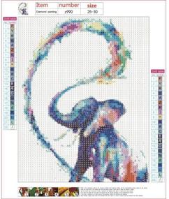 img 3 attached to Ingzy Diamond Painting Elephant Embroidery