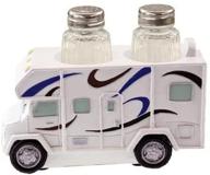 🚐 8-inch class c rv camper salt and pepper holder set - kitchen decor logo