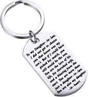 👩 feelmem keychain - daughter-in-law gift from mother-in-law logo
