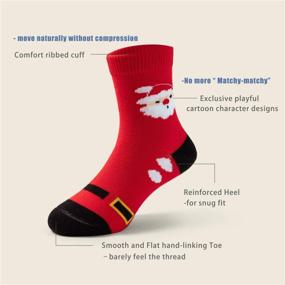 img 2 attached to 🧦 Vibrant Cotton Quarter Socks: Perfect Boys' Clothing for Comfort and Style