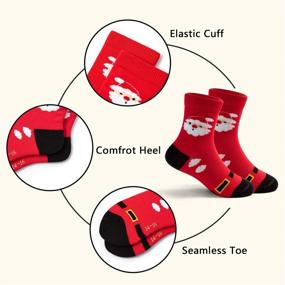 img 1 attached to 🧦 Vibrant Cotton Quarter Socks: Perfect Boys' Clothing for Comfort and Style