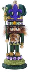 img 3 attached to 🎭 Kurt S. Adler Mardi Gras Nutcracker, 12-Inch Hollywood Style, Multi-Colored