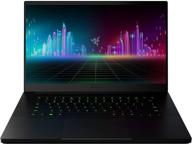 razer blade 15 base gaming laptop 2020: intel core i7-10750h, geforce gtx 1660 ti, 16gb ram, 256gb ssd логотип