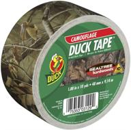 🦆 duck brand 1409574 realtree camouflage printed duct tape - high quality, 1.88 inches x 10 yards logo