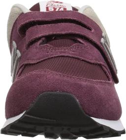 img 3 attached to 👟 Evergreen Hook and Loop Sneaker for Kids by New Balance 574 V1