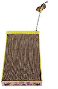 img 1 attached to 🐱 FATCAT Big Mama's Scratchy Box/Ramp by Petmate - Enhance your Cat's Playtime Experience